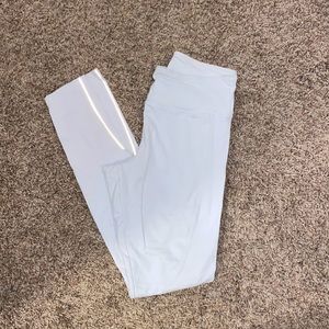 Forever 21 white high waisted leggings